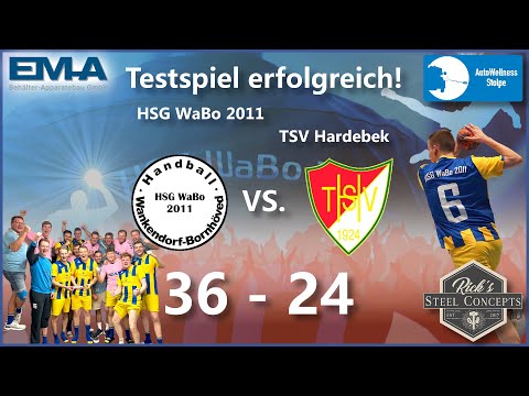 Testspiel - HSG WaBo gegen den TSV Hardebek