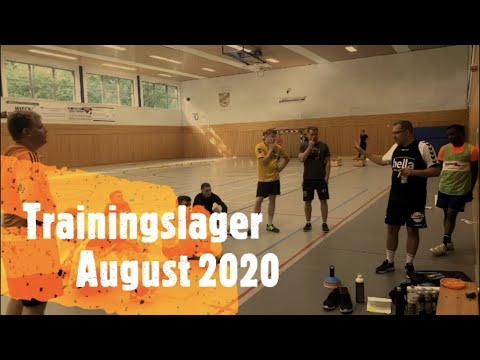 Trainingslager der HSG WaBo 2011 Männer im August 2020