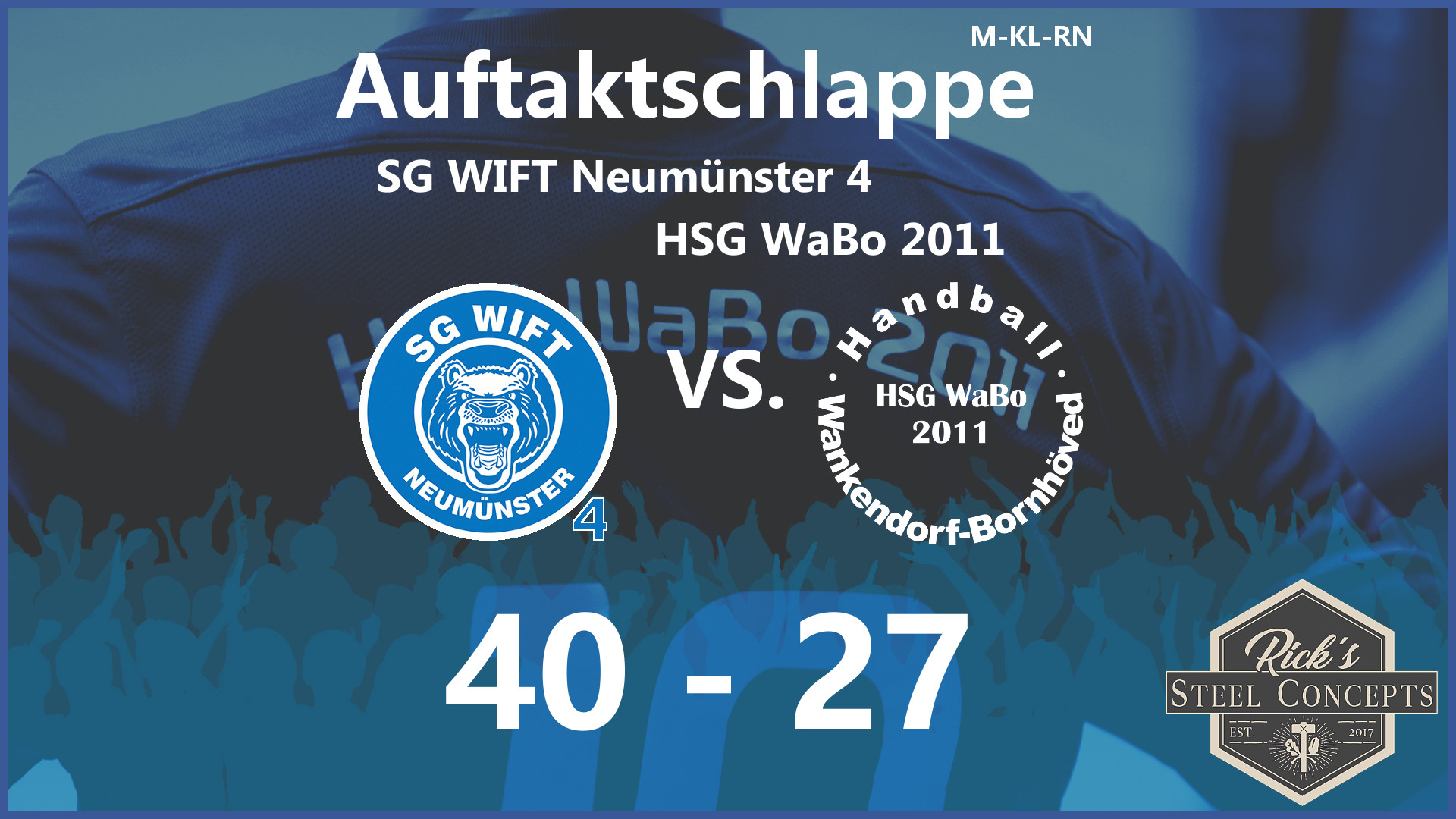 SG WIFT Neumünster 4 vs. HSG WaBo 2011