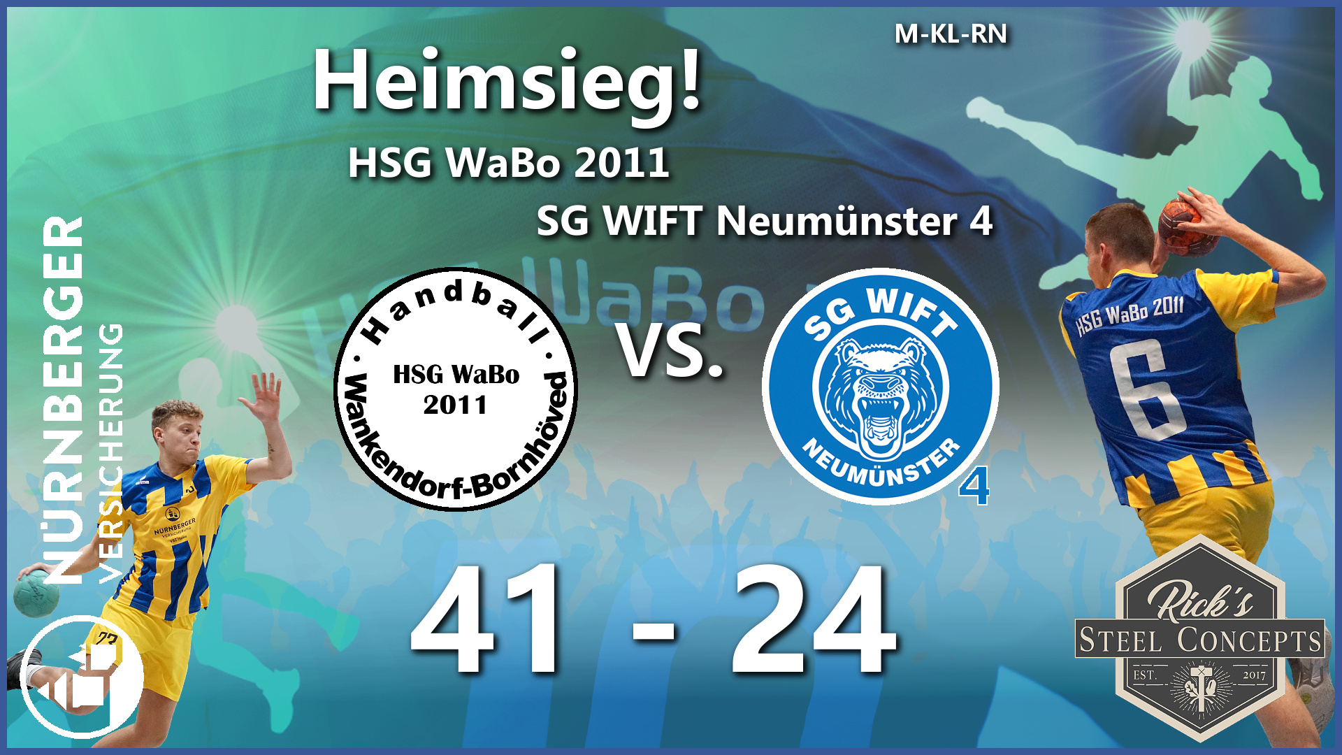 Ergebnis - HSG WaBo 2011 vs. SG WIFT 4
