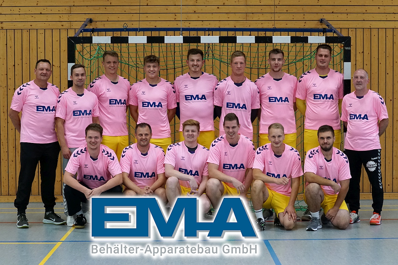 Mannschaftsfoto Männer WaBo 2011 mit Shirts von der EM-A GmbH aus Lübeck