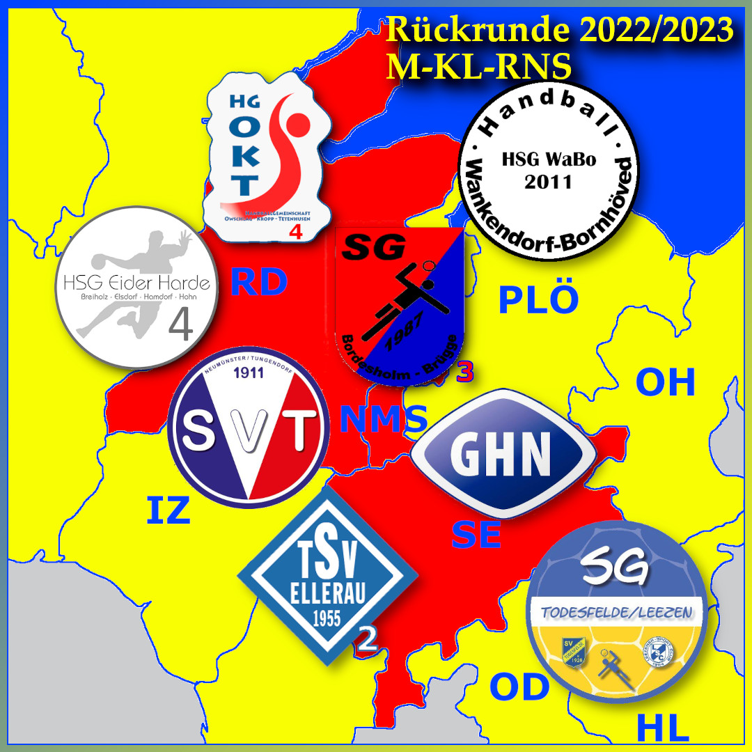 Rückrunde Kreisliga Rendsburg Neumünster Segeberg Saison 2022/2023