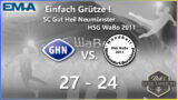 Spielergebnis Kreisliga Rendsburg Neumünster Segeberg 2022/2023 SC GHN gegen HSG WaBo 2011