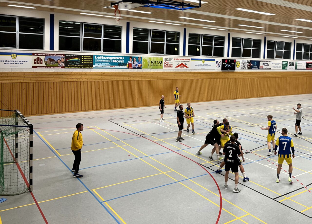 HSG WaBo 2011 gegen HSG Eider Harde 4. Kreisliga Rendsburg Neumünster Segeberg