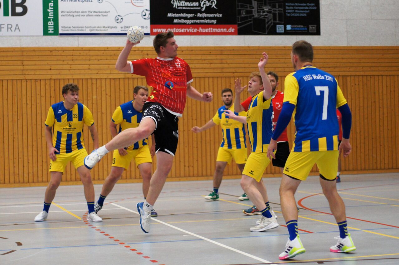 Ergebnis HSG WaBo 2011 gegen SG Bordesholm Brügge 3 - Kreisliga Männer Rendsburg Neumünster Segeberg Saison 2023/2024