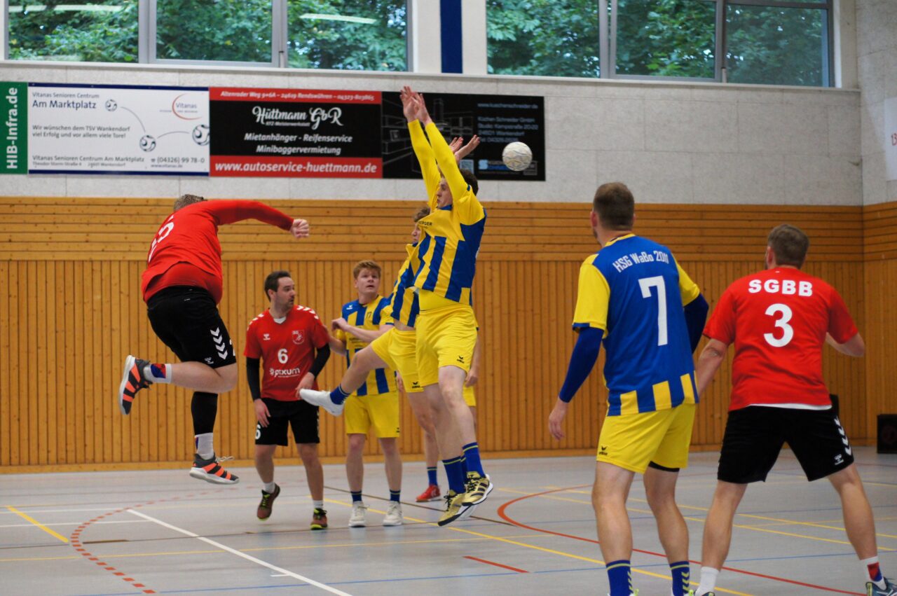 Ergebnis HSG WaBo 2011 gegen SG Bordesholm Brügge 3 - Kreisliga Männer Rendsburg Neumünster Segeberg Saison 2023/2024