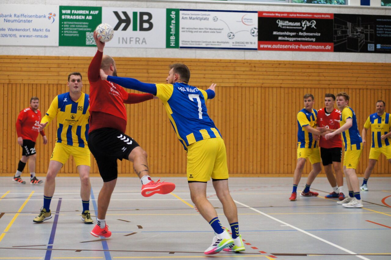 Ergebnis HSG WaBo 2011 gegen SG Bordesholm Brügge 3 - Kreisliga Männer Rendsburg Neumünster Segeberg Saison 2023/2024