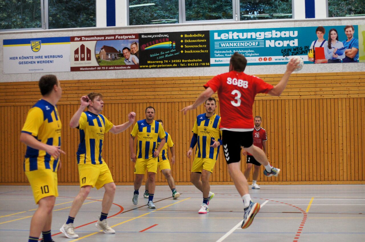 Ergebnis HSG WaBo 2011 gegen SG Bordesholm Brügge 3 - Kreisliga Männer Rendsburg Neumünster Segeberg Saison 2023/2024