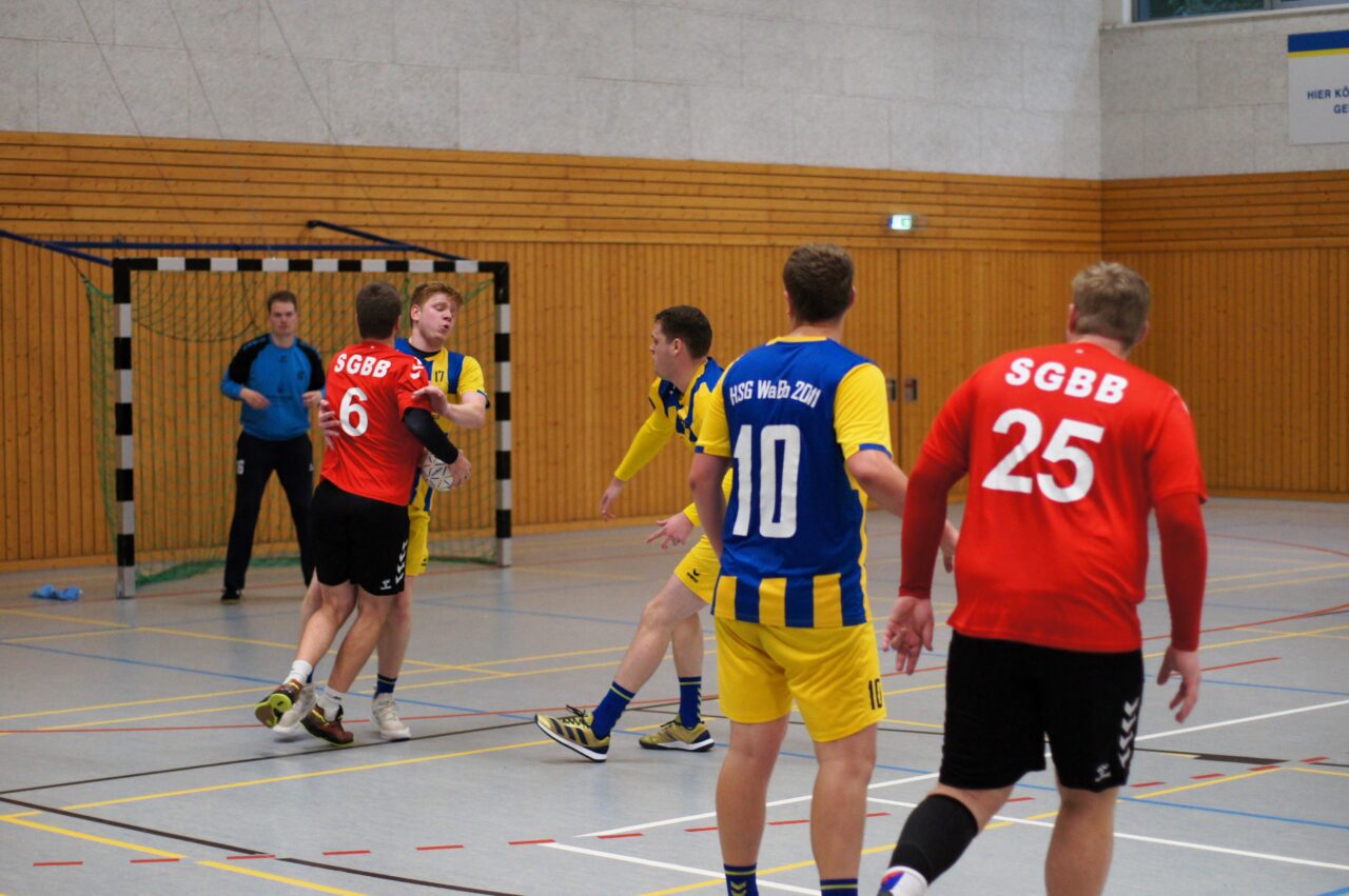 Ergebnis HSG WaBo 2011 gegen SG Bordesholm Brügge 3 - Kreisliga Männer Rendsburg Neumünster Segeberg Saison 2023/2024