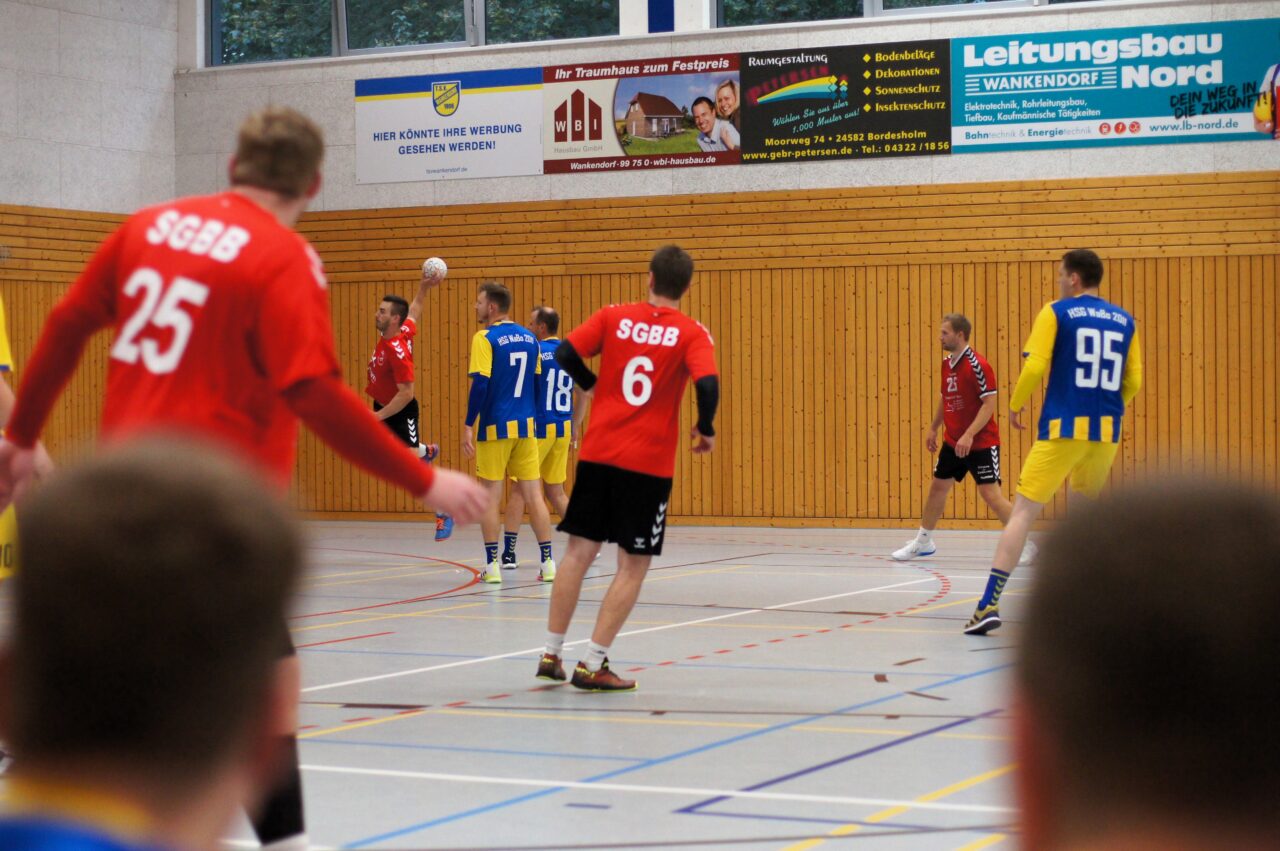 Ergebnis HSG WaBo 2011 gegen SG Bordesholm Brügge 3 - Kreisliga Männer Rendsburg Neumünster Segeberg Saison 2023/2024