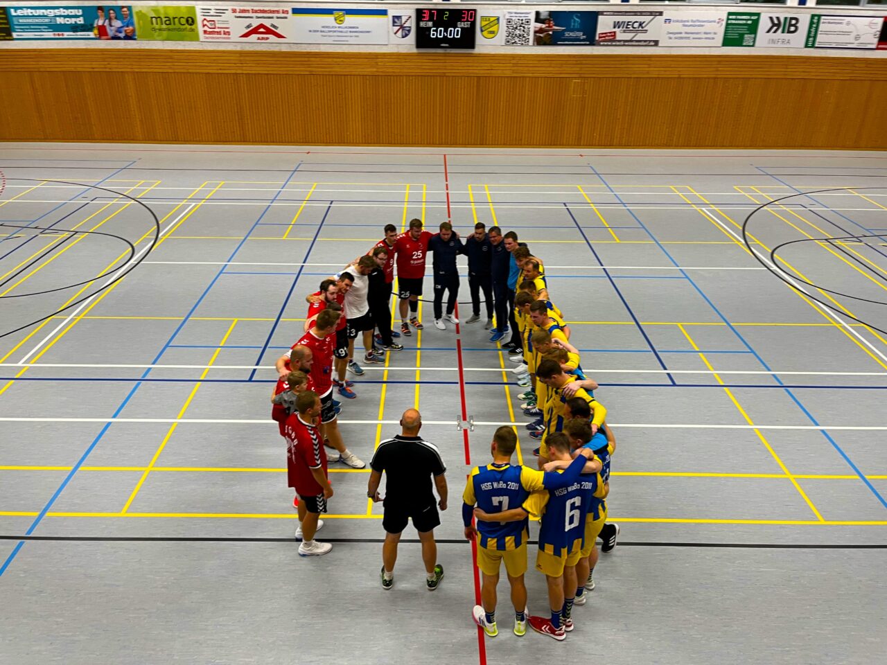 Ergebnis HSG WaBo 2011 gegen SG Bordesholm Brügge 3 - Kreisliga Männer Rendsburg Neumünster Segeberg Saison 2023/2024