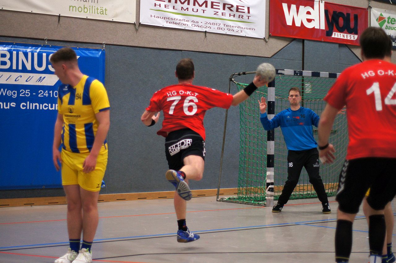 Handball Kreisliga Rendsburg Neumünster Segeberg - Saison 2023/2024 - Ergebnis HG OKT 4 gegen HSG WaBo 2011