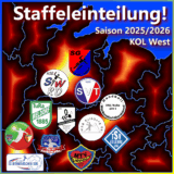 Staffeleinteilung Kreisoberliga West 2025/2026