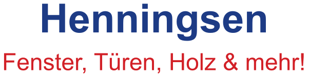Sponsor Henningsen Fenster, Türen, Holz & mehr