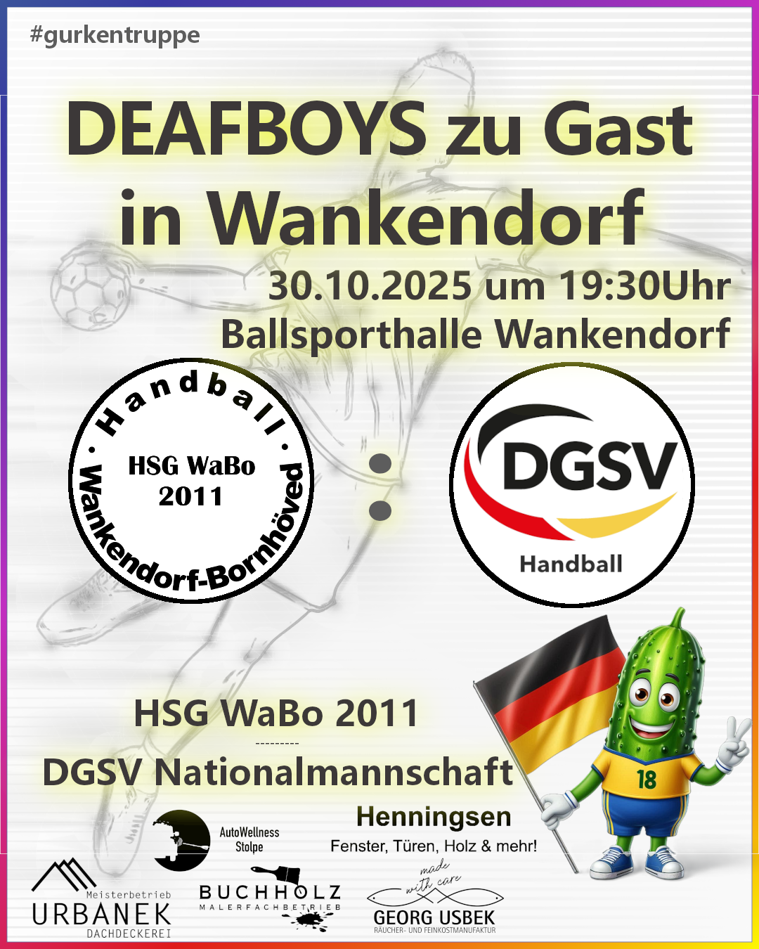 DEAFBOYS in Wankendorf zu Gast