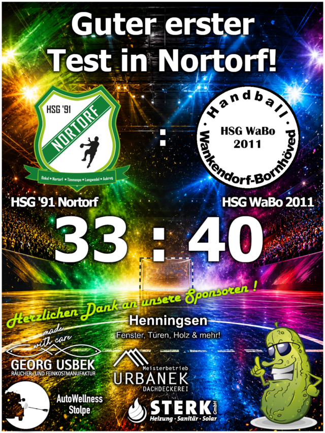 Erster erfolgreicher Test!